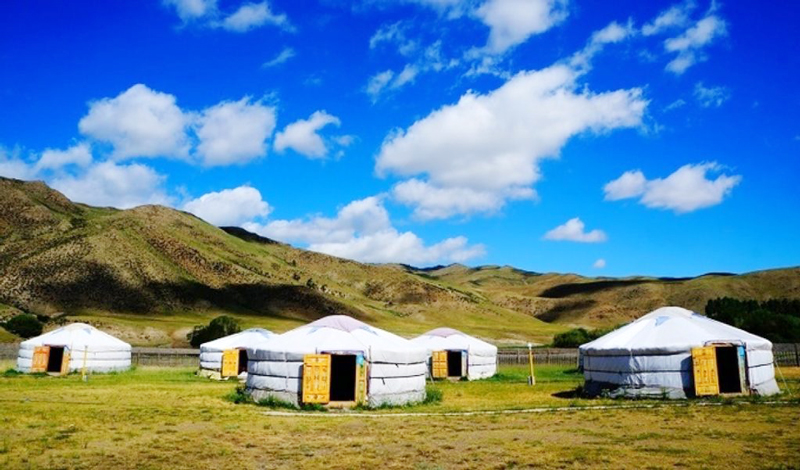 Lều du mục tại Mông Cổ