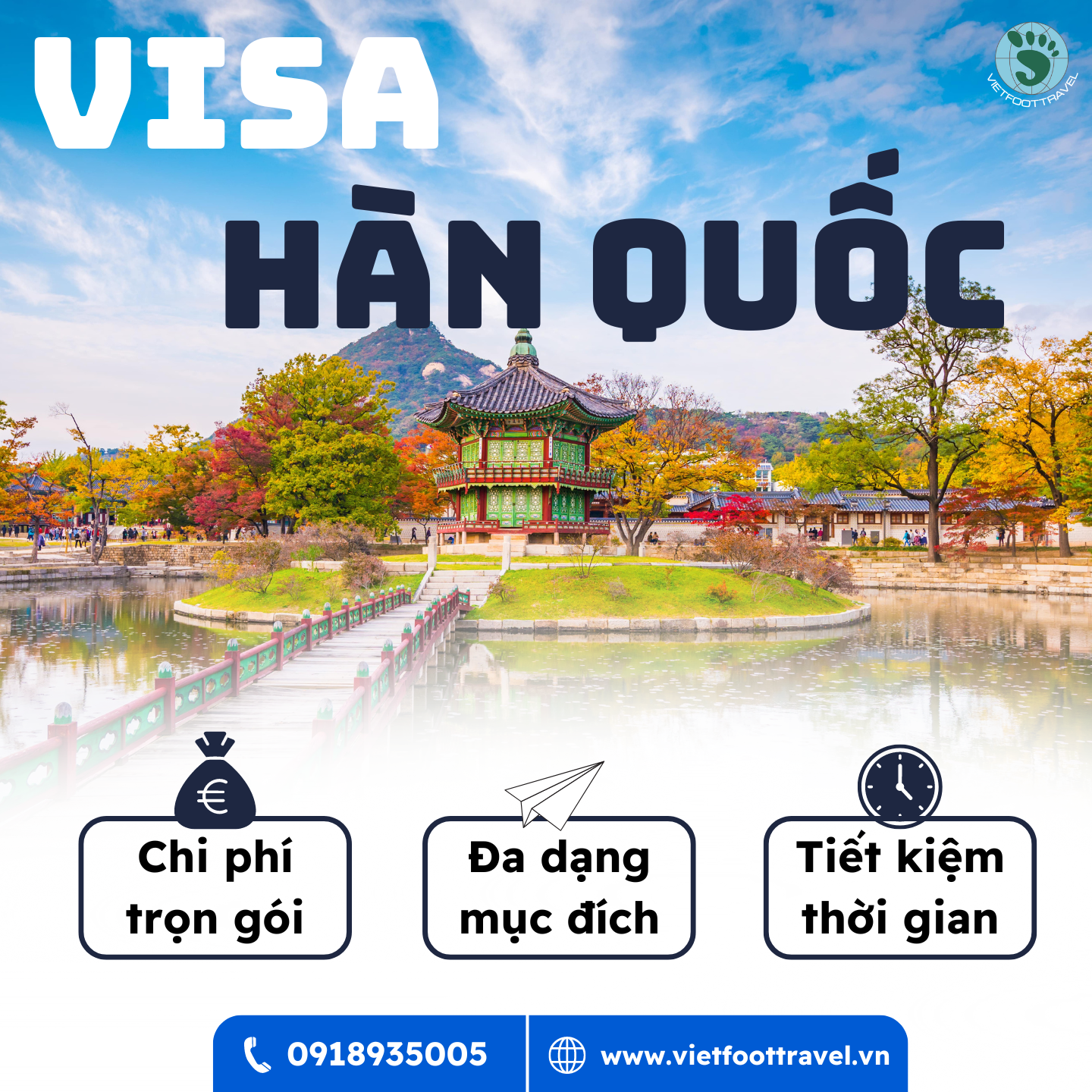 Hàn Quốc nới hàng loạt yêu cầu với Visa du lịch cho khách Việt