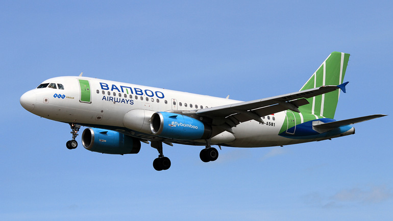 Máy bay hãng Bamboo Airways