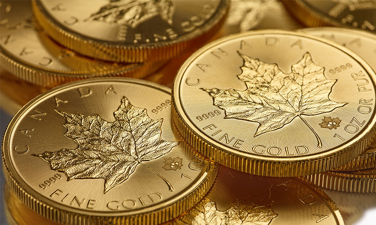 Biểu tượng lá cây phong trên đồng tiền Canada
