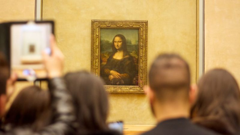 Bức họa Nàng Moinalisa của danh họa Leonardo da Vinci