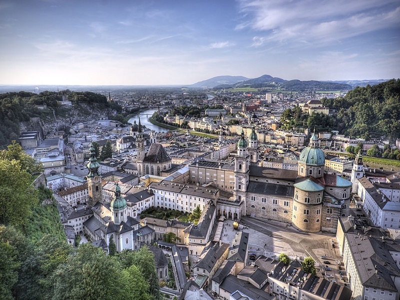 Salzburg đẹp như "cõi mộng"