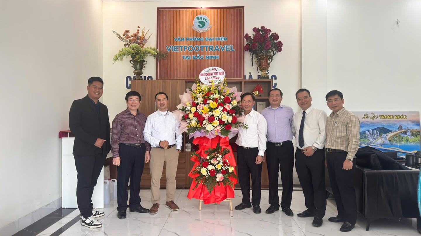 KHAI TRƯƠNG VĂN PHÒNG ĐẠI DIỆN VIETFOOT TRAVEL TẠI BẮC GIANG, BẮC NINH