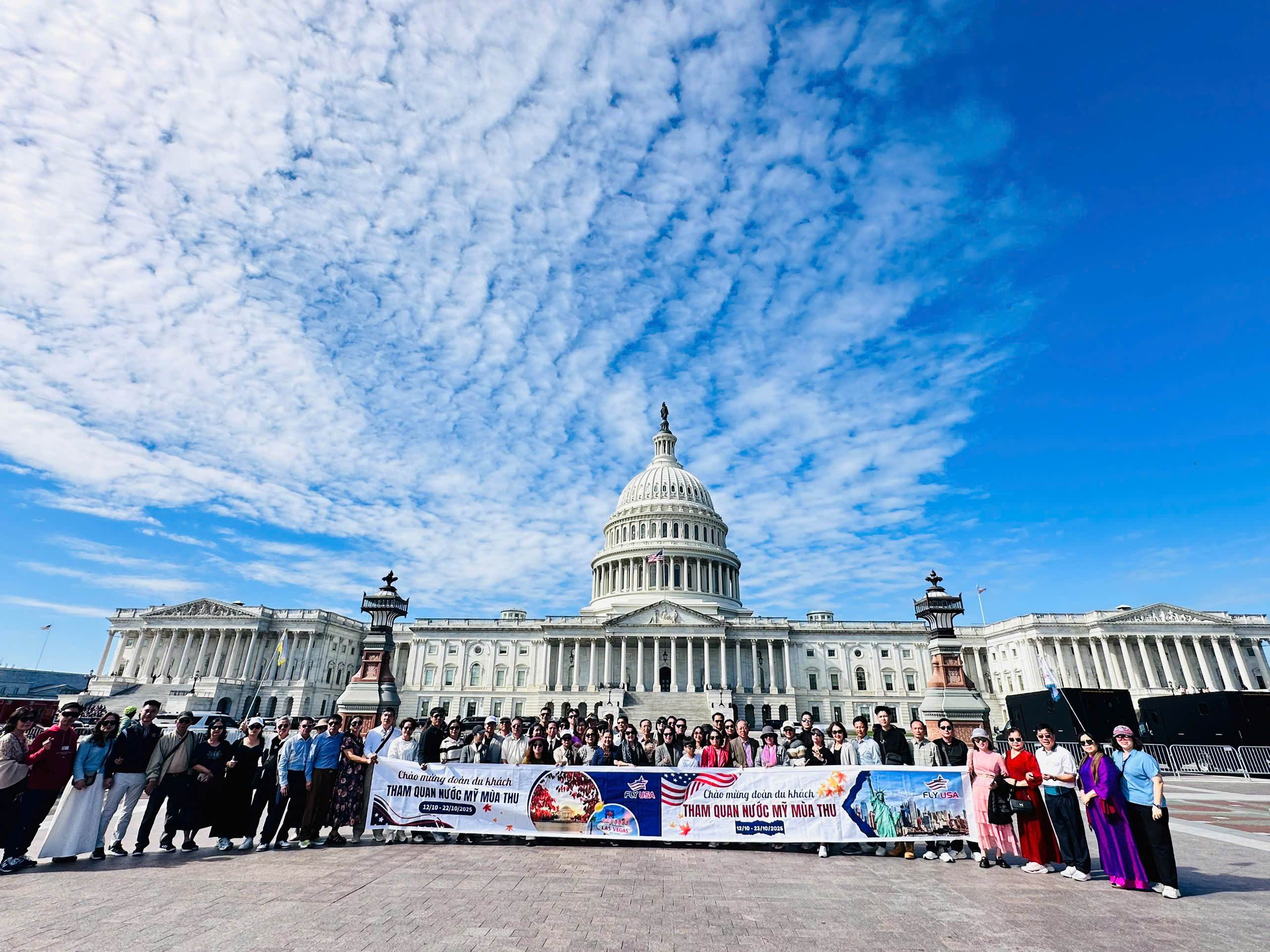 WASHINGTON DC - LASVEGAS (Ăn 3 bữa)
