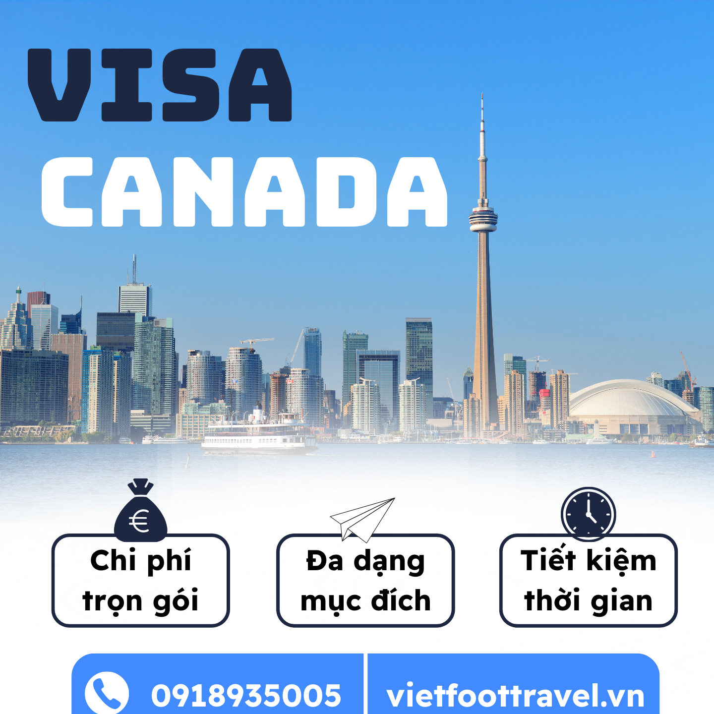 Thủ Tục Hồ Sơ Visa Canada Mới Nhất: Hướng Dẫn Chi Tiết Từ A–Z Cùng Vietfoot Travel