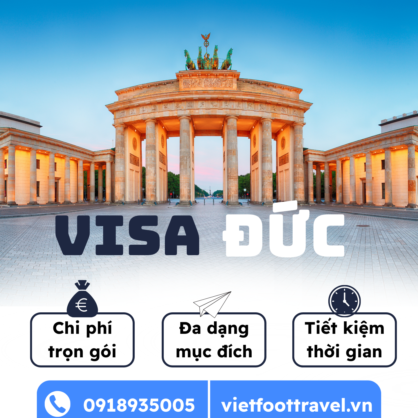 Thủ Tục Hồ Sơ Visa Đức Mới Nhất: Hướng Dẫn Chi Tiết Xin Visa Đức Cùng Vietfoot Travel