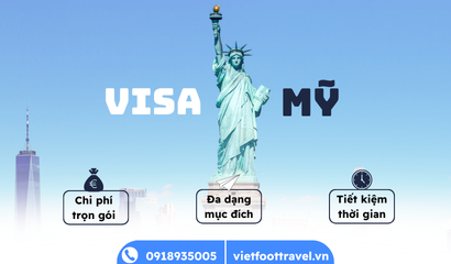 Thủ Tục Hồ Sơ Visa Mỹ Mới Nhất: Hướng Dẫn Chi Tiết Từ A–Z Cùng Vietfoot Travel