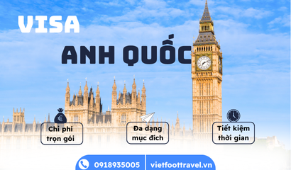 Thủ Tục Hồ Sơ Visa Anh Mới Nhất: Hướng Dẫn Chi Tiết Từ A–Z Cùng Vietfoot Travel