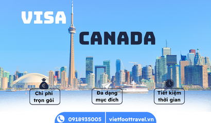 Thủ Tục Hồ Sơ Visa Canada Mới Nhất: Hướng Dẫn Chi Tiết Từ A–Z Cùng Vietfoot Travel